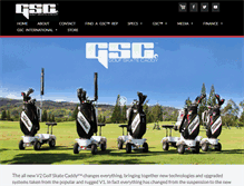 Tablet Screenshot of golfskatecaddy.com.au